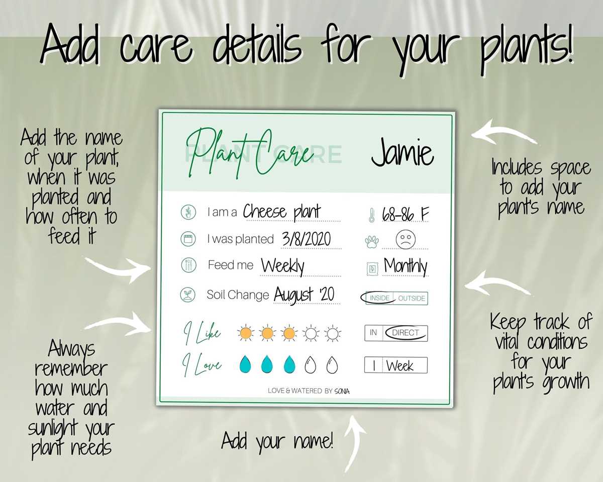 printable plant name tags
