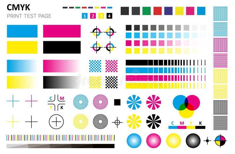 printable printer color test