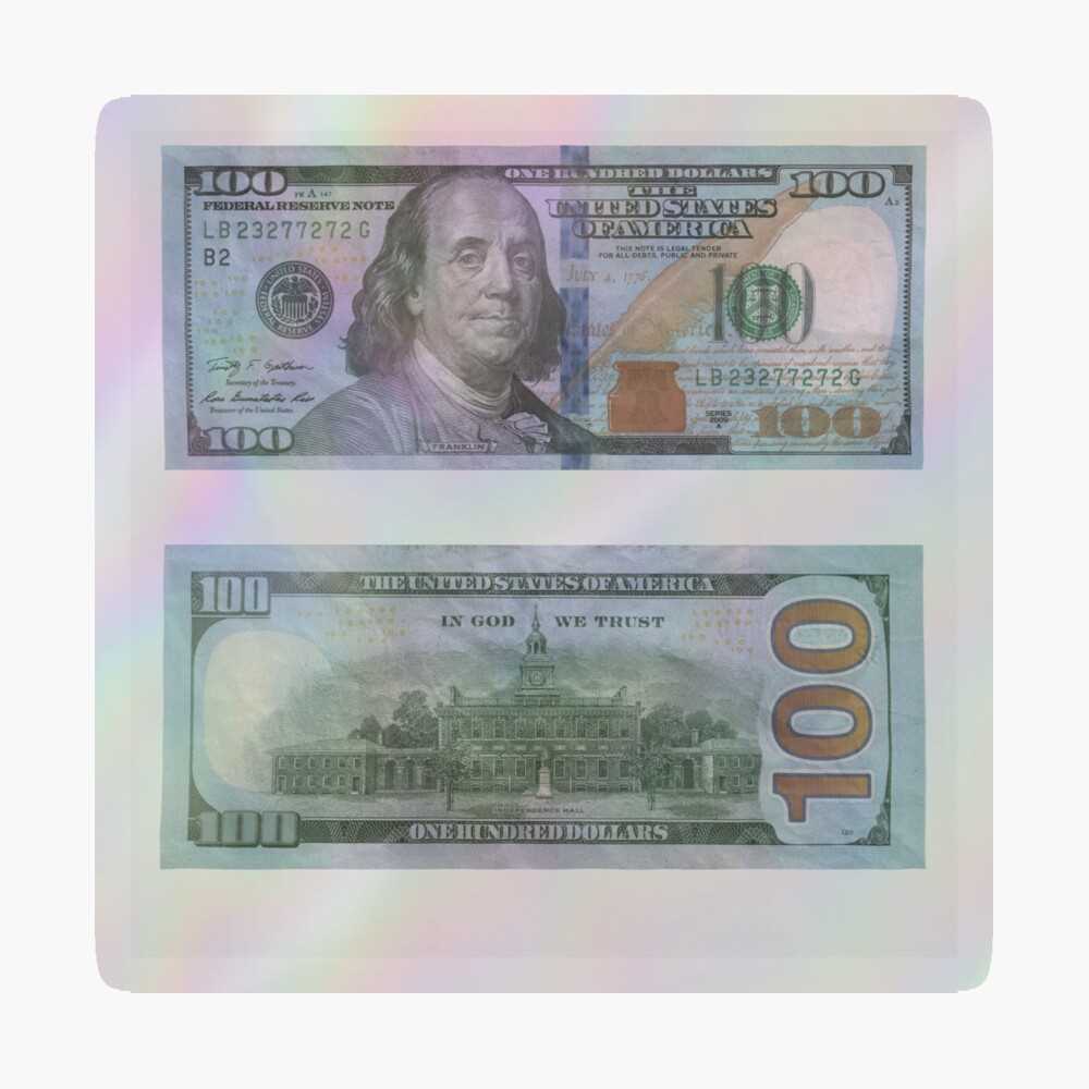 printable realistic 100 dollar bill