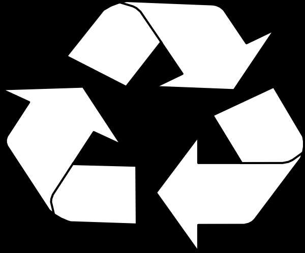 printable recycling logo