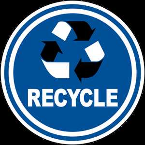 printable recycling symbol printable recycling symbol