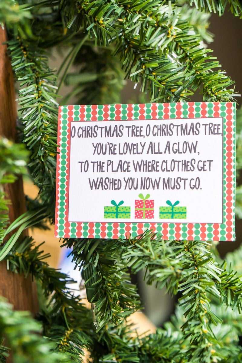 printable scavenger hunt clues christmas