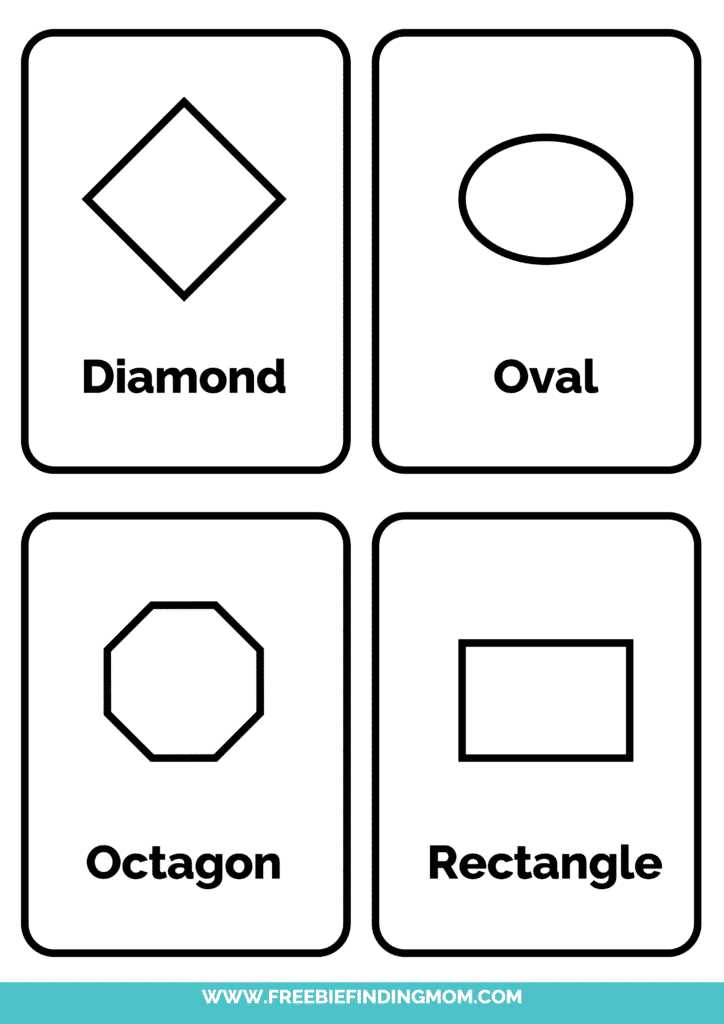 printable shapes flash cards printable shapes flash cards