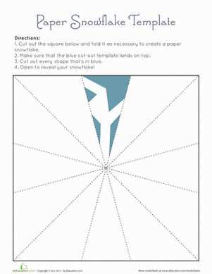printable snowflake cutouts