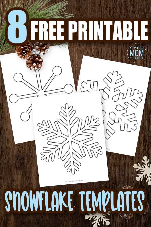 printable snowflake cutouts