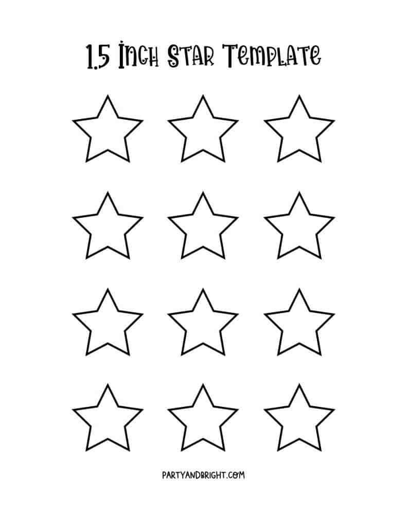 printable starburst stencil