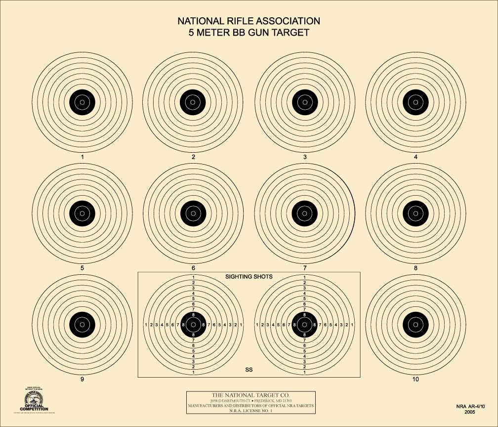 printable targets for bb guns