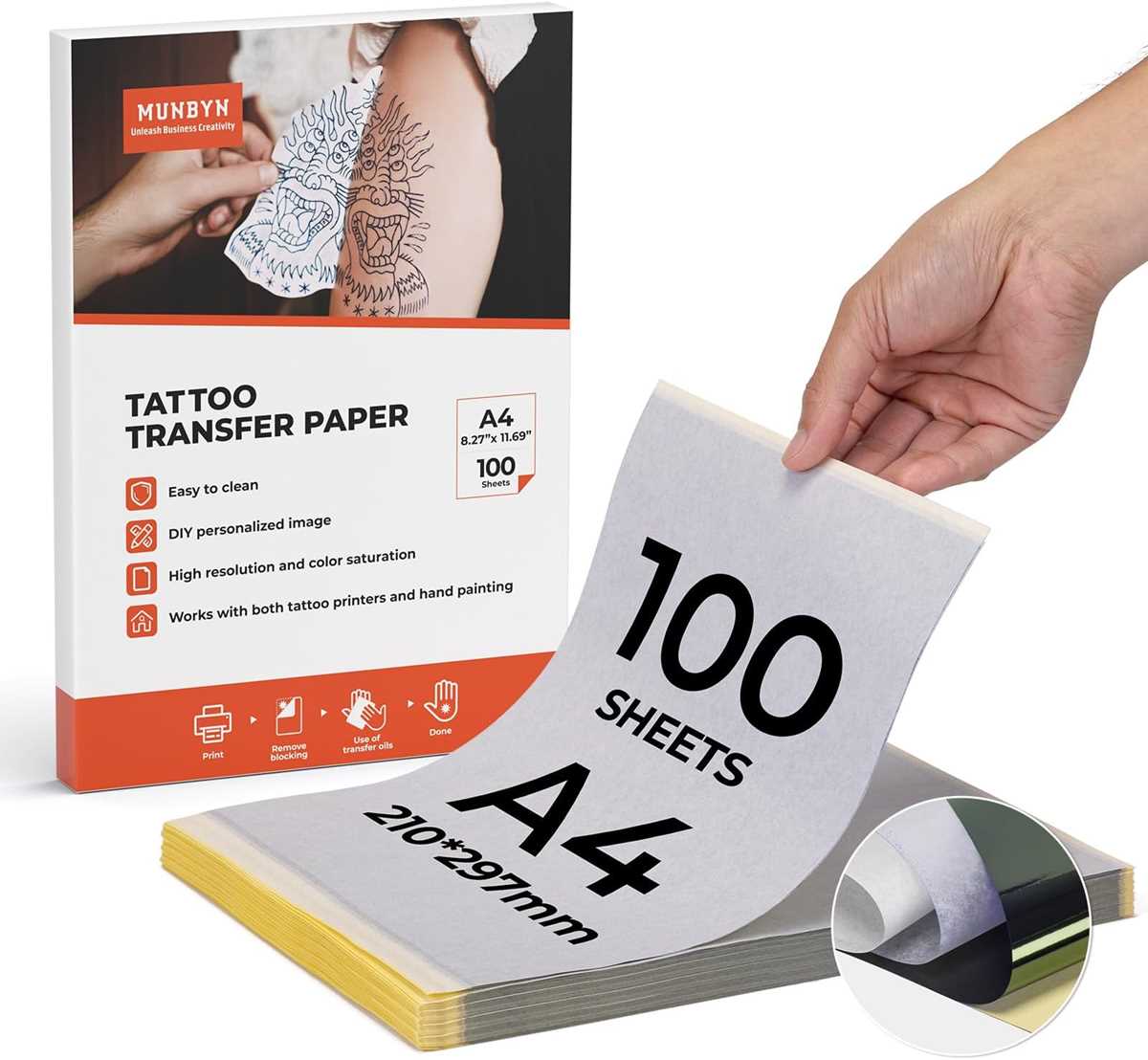 printable tattoo transfer paper