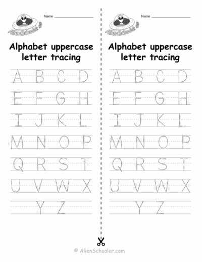 printable trace letters printable trace letters