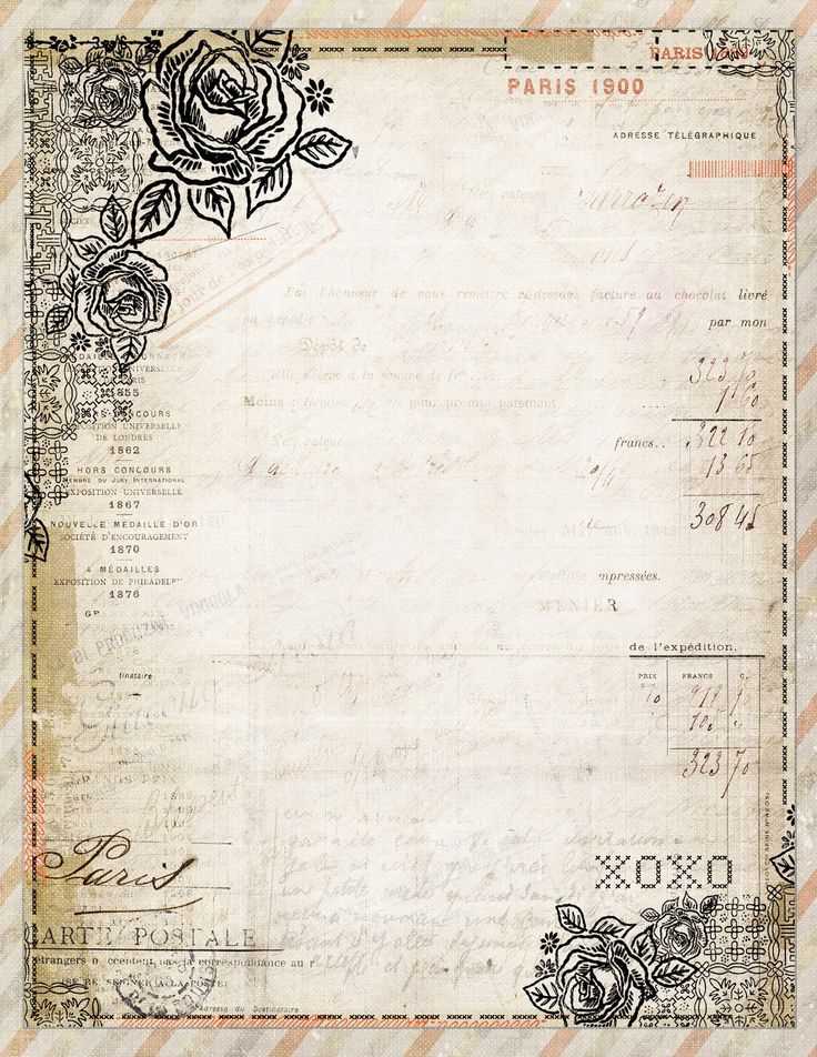 printable vintage paper