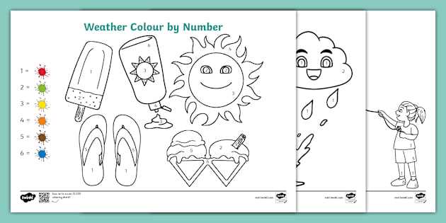 printable weather activities for preschoolers
