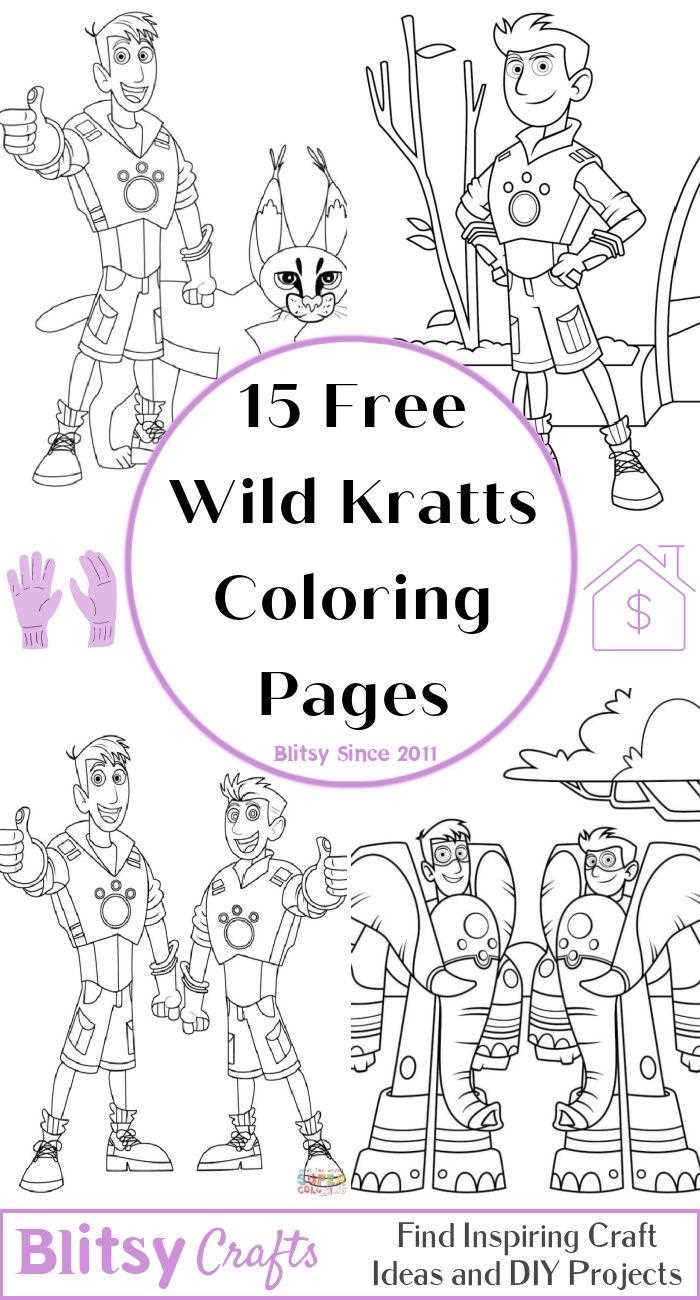 printable wild kratts