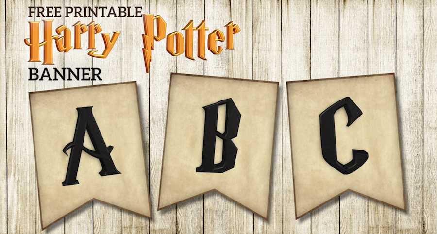 printables harry potter