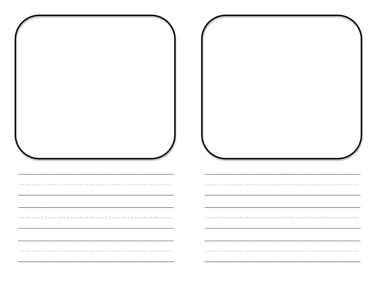 blank book template printable