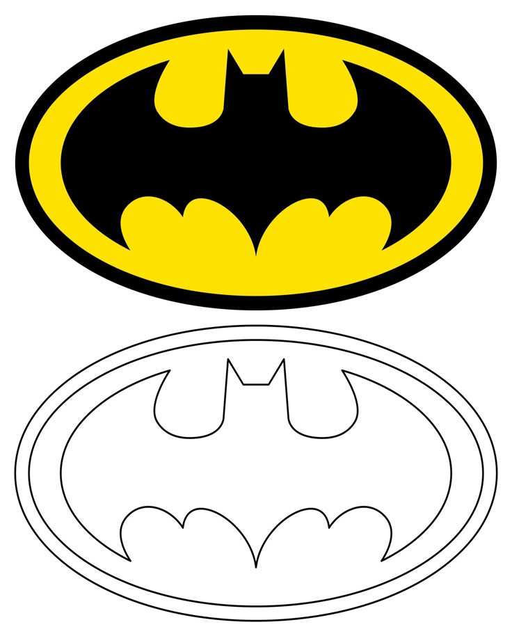 free printable batman logo