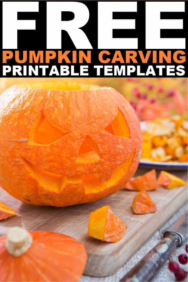 pumpkin carving free printable templates
