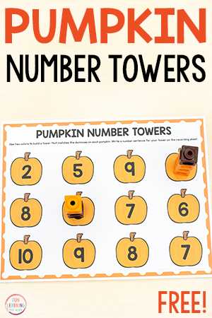 pumpkin numbers printable