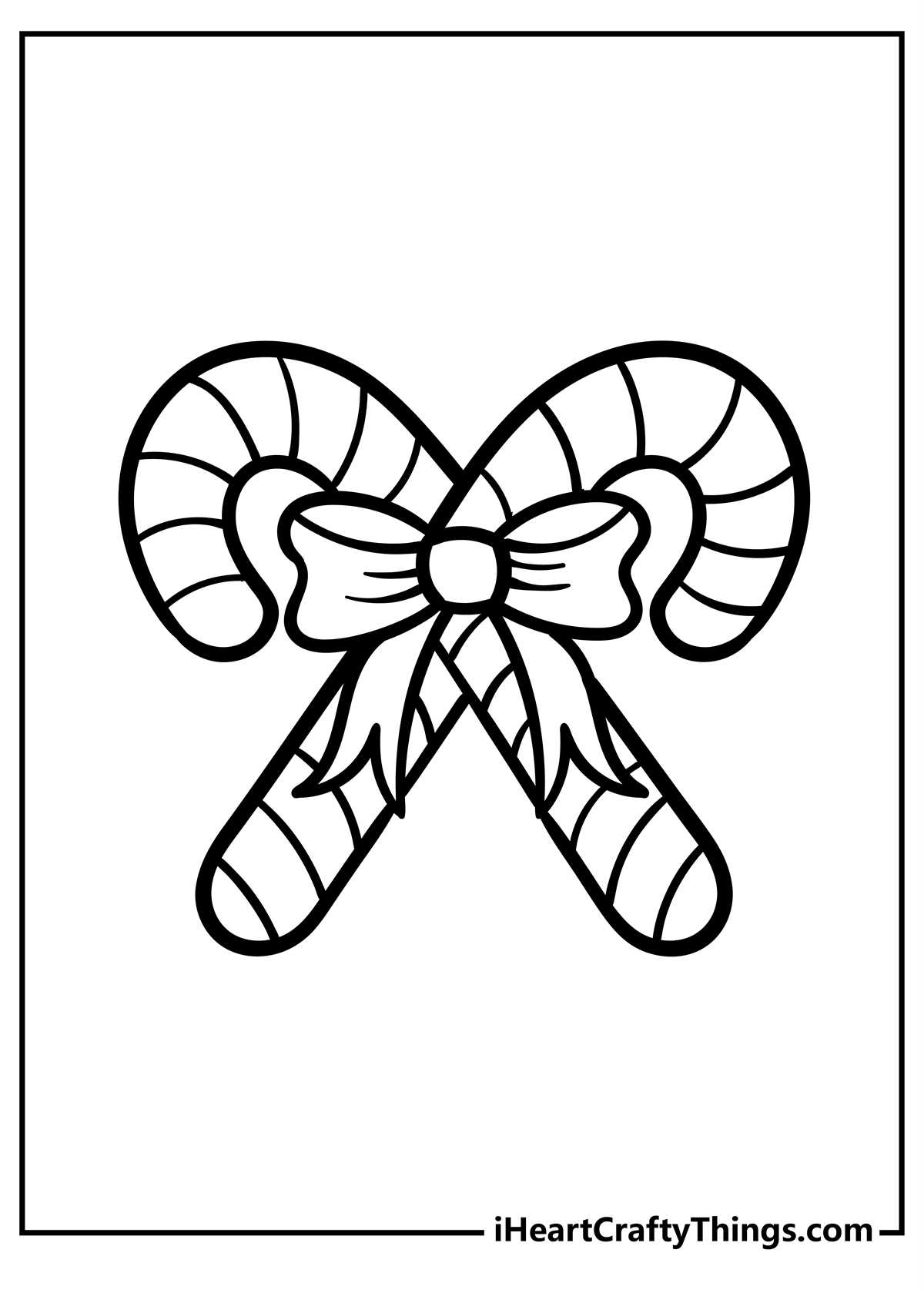 candy cane printable free