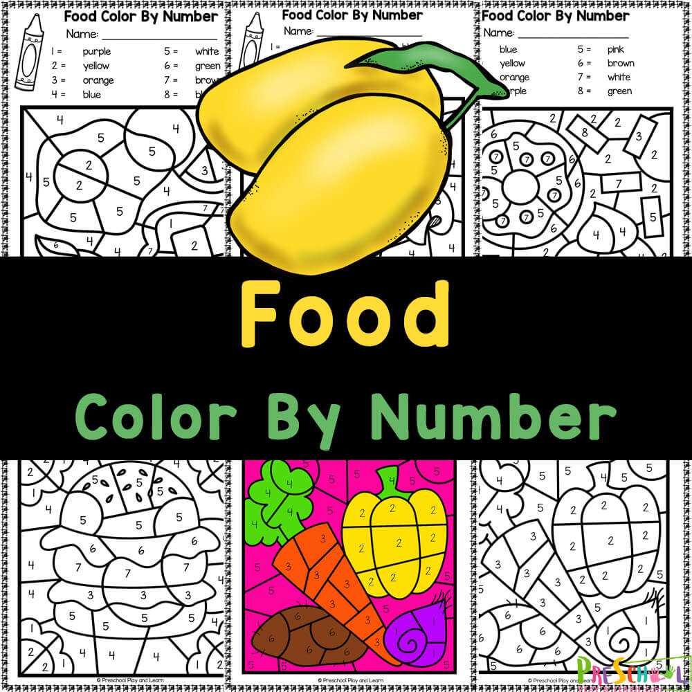 color by number printable math