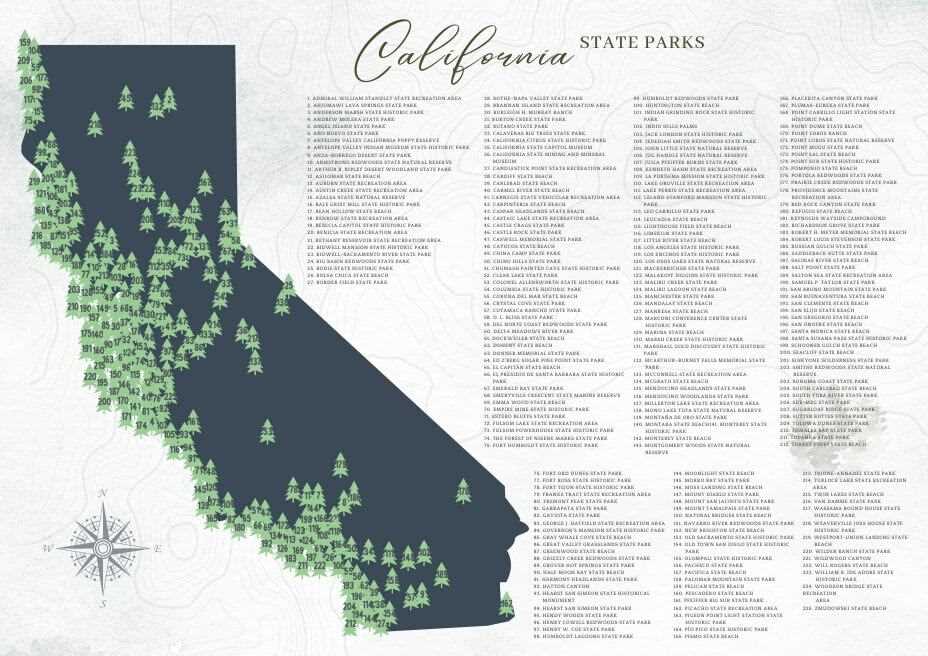 map of california printable