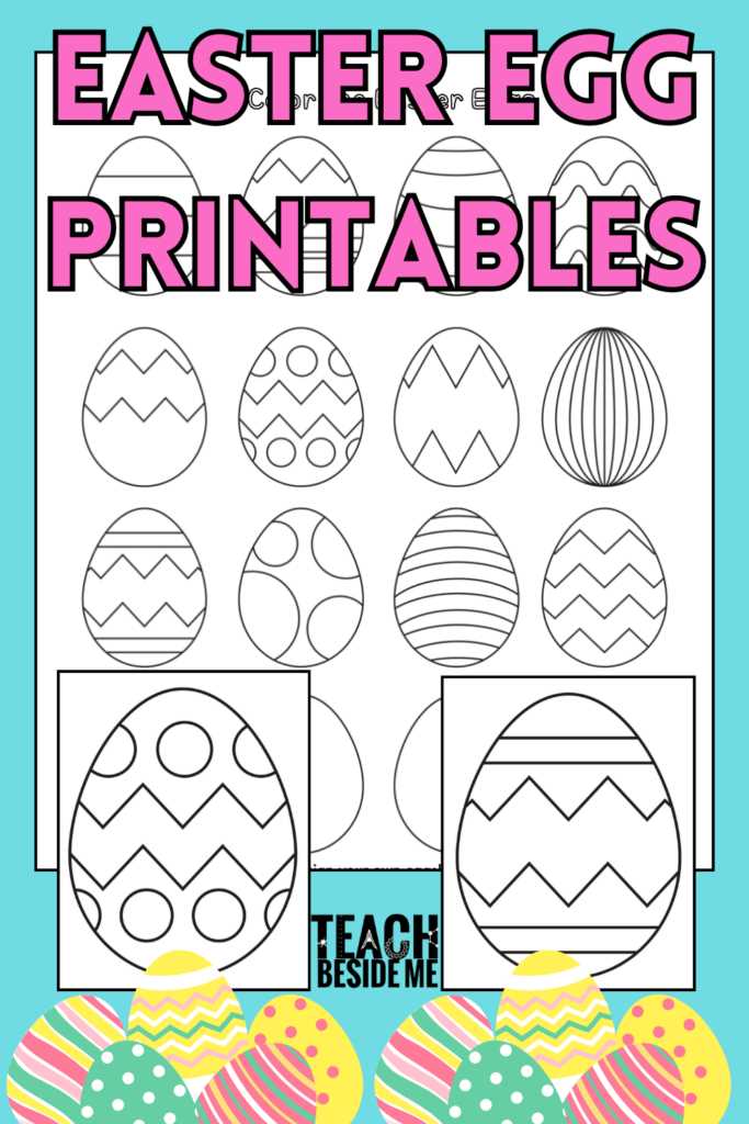 printable easter egg templates