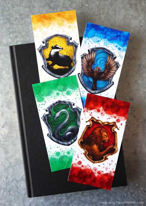 harry potter printable bookmarks