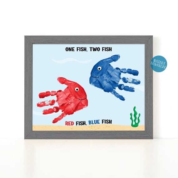 red fish blue fish printable