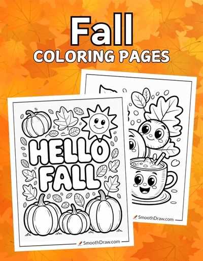 printable fall coloring pages printable fall coloring pages