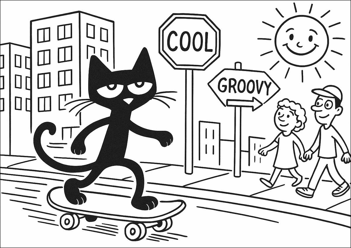 free printable pete the cat