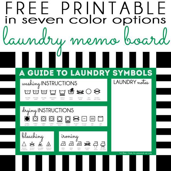 laundry room printable