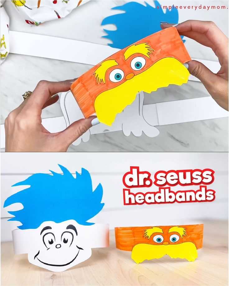 dr seuss headband printable dr seuss headband printable