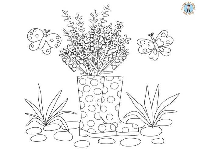 free printable spring color pages free printable spring color pages