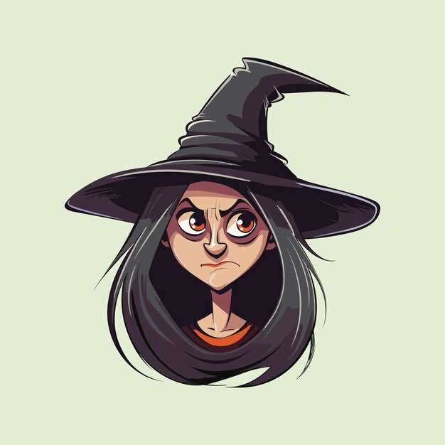 printable witch face printable witch face