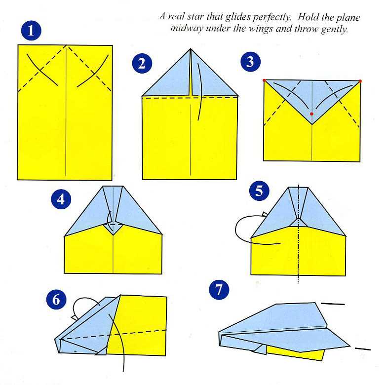 paper airplane printable template