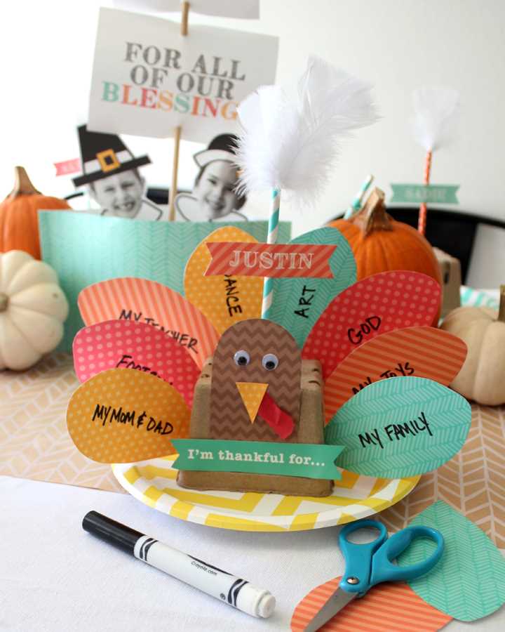thanksgiving crafts for preschoolers printable