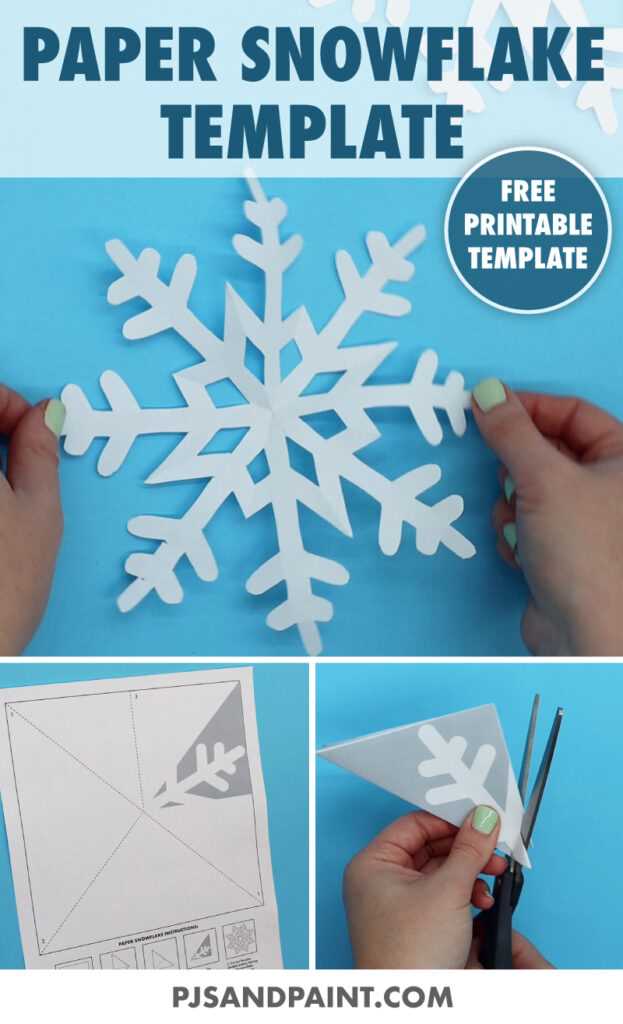 snowflake printable template