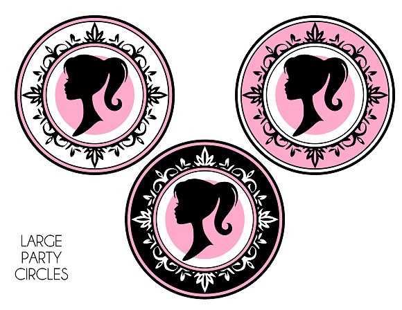 barbie logo printable