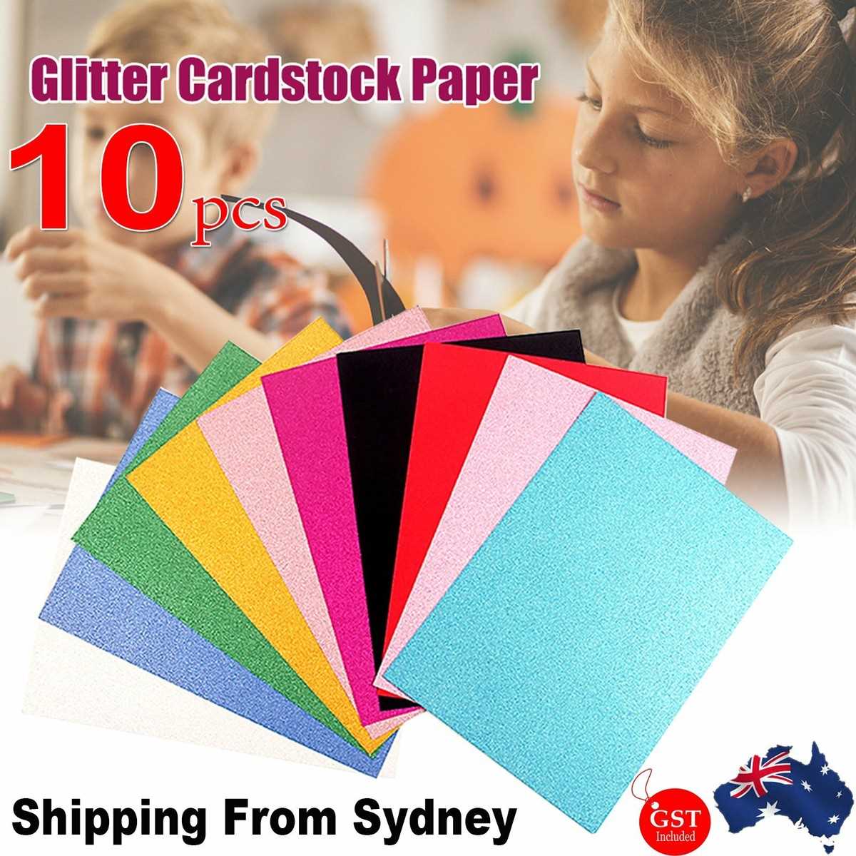 printable glitter cardstock