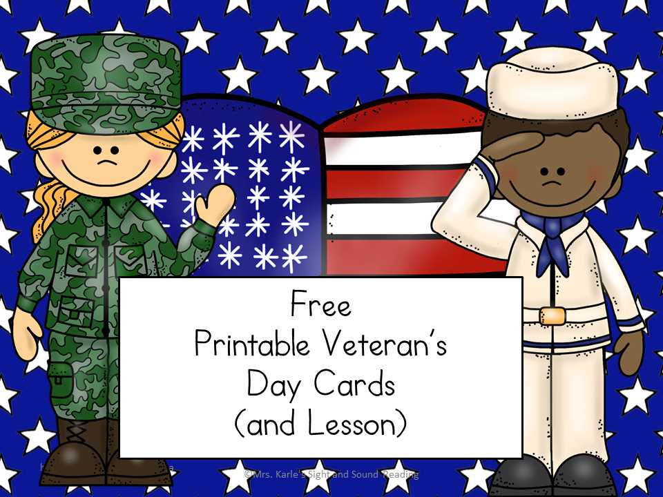 veterans day printables