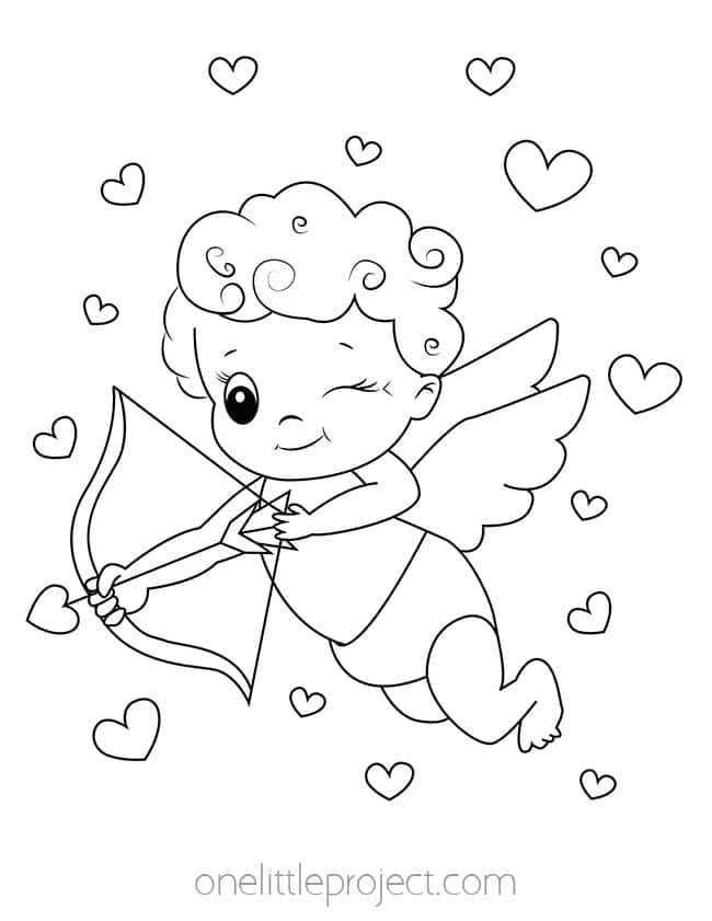 printable valentines coloring pages