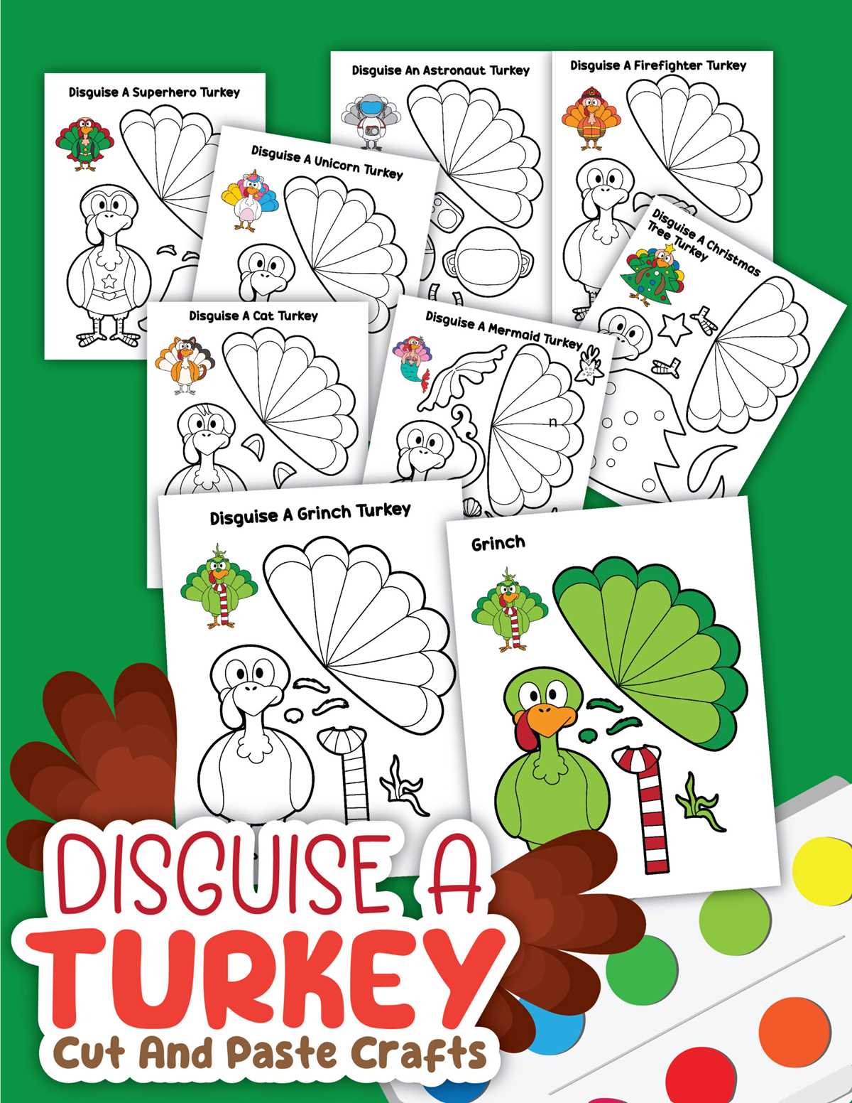 turkey in disguise printable