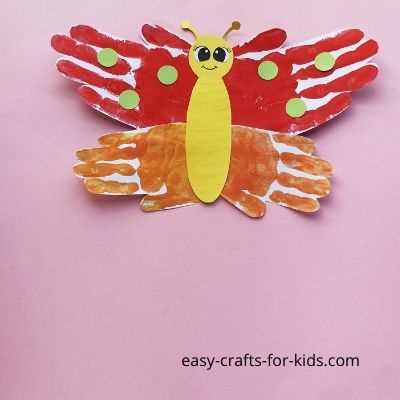 butterfly craft preschool printable