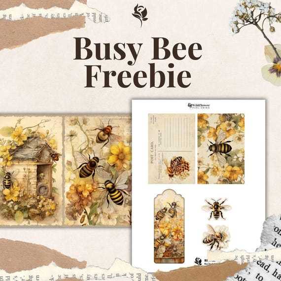 junk journal free printables