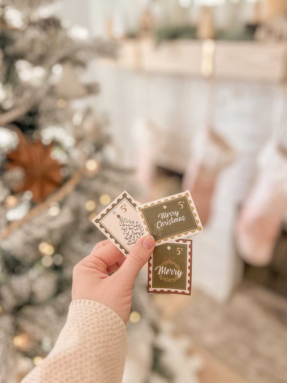 santa gift tags free printable santa gift tags free printable