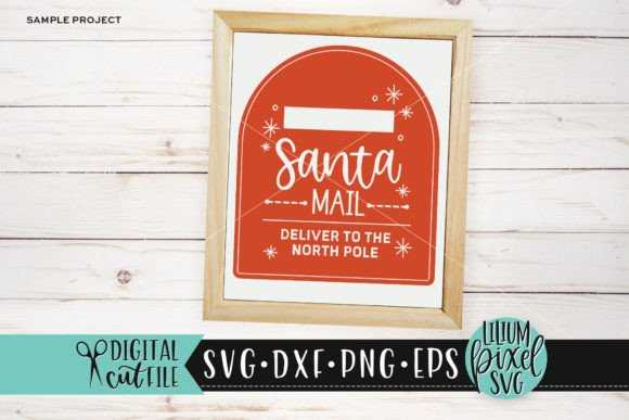 santa mailbox printable