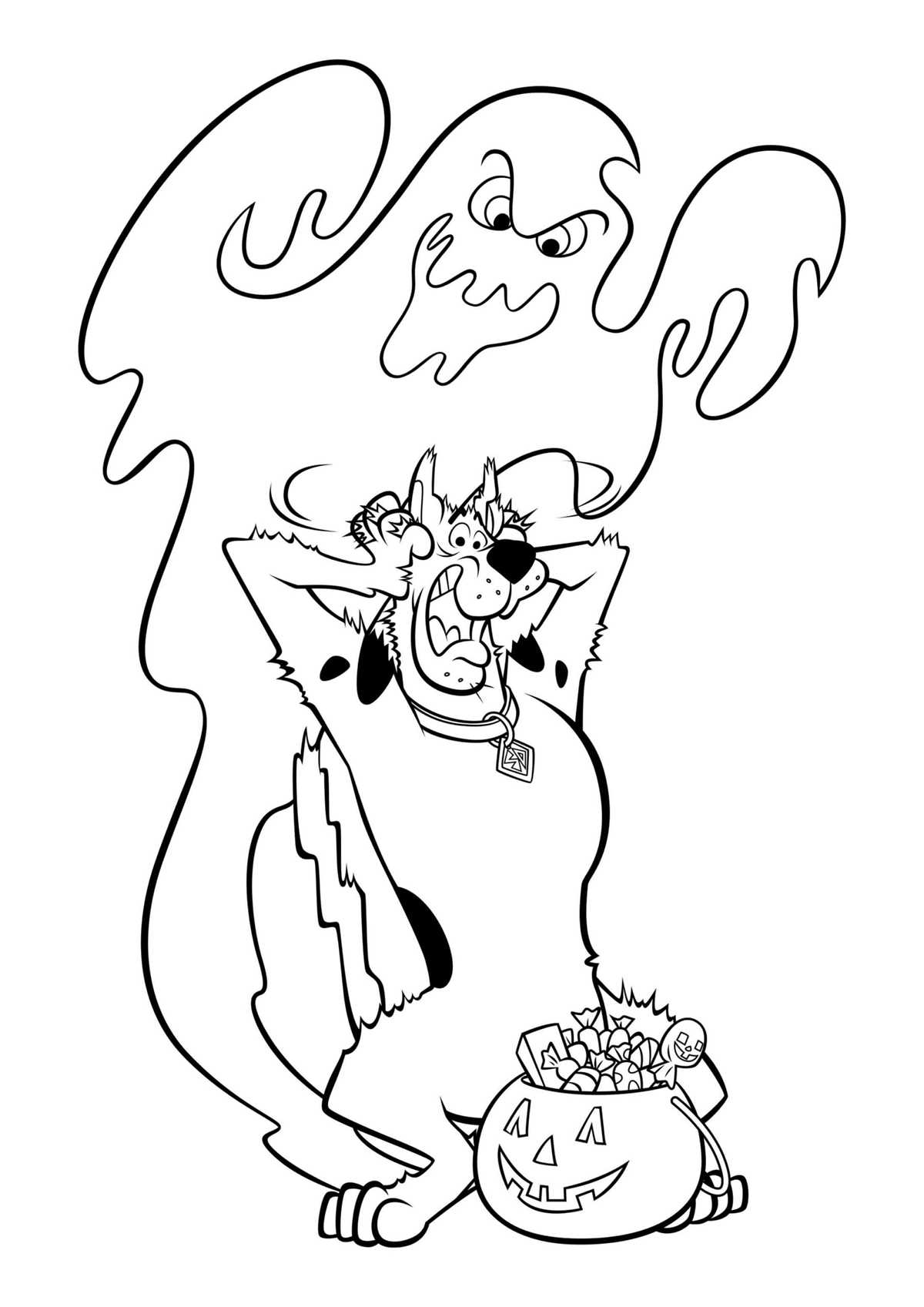 scooby doo free printable coloring pages scooby doo free printable coloring pages