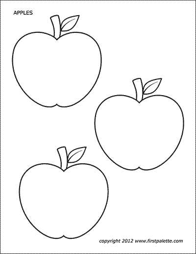 apple template printable apple template printable