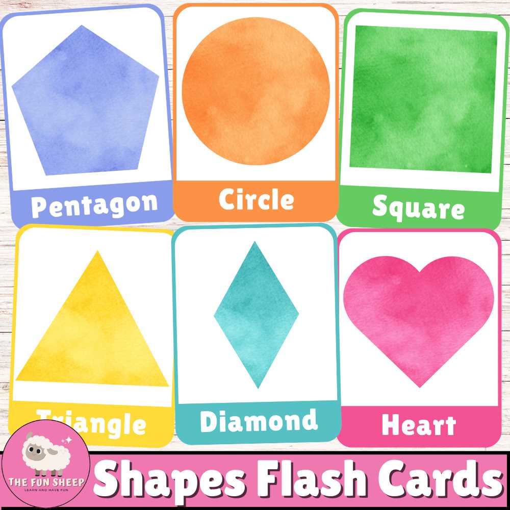shape flashcards free printable