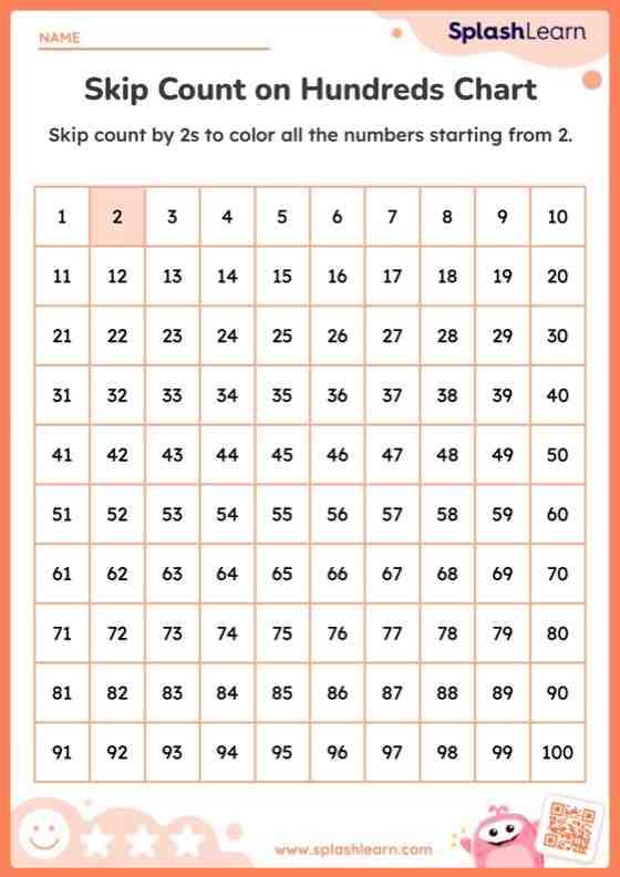 skip counting printables free