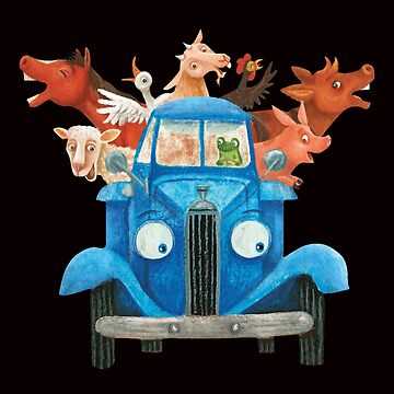 little blue truck printables free